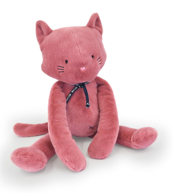 Peluche chat Méloé - Vanille Coton