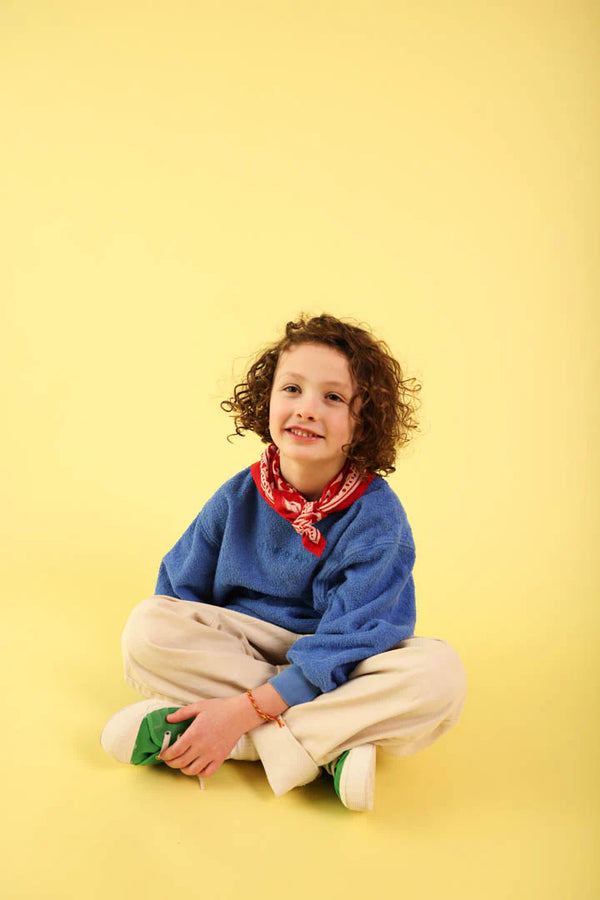 Foulard bébé/enfant Coeur Ruby - Vanille Coton