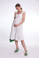 Robe de grossesse et d'allaitement Melody - Vanille Coton