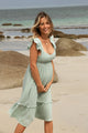 Robe de grossesse et d'allaitement Melody - Vanille Coton