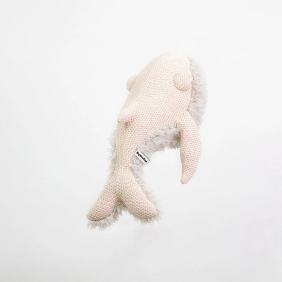 Peluche Mama baleine PM - Vanille Coton