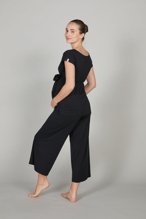 Pantalon de maternité Origin - Vanille Coton