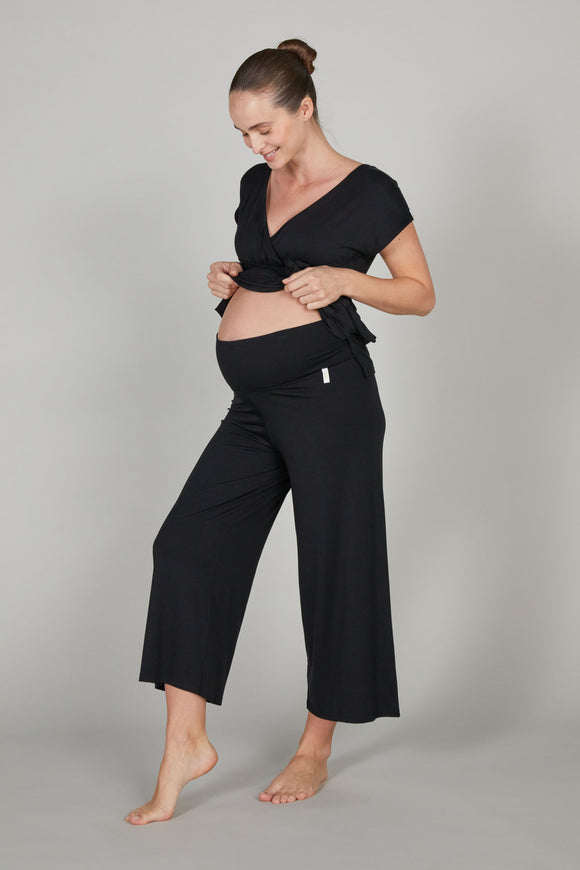 Pantalon de maternité Origin - Vanille Coton