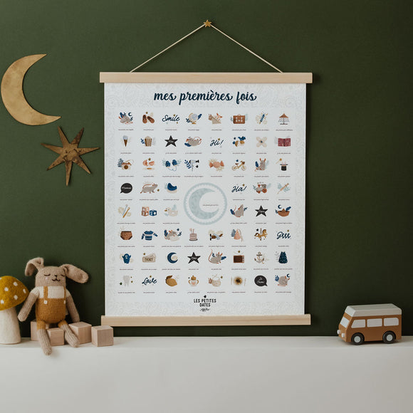 Affiche « Mes premières fois » - Vanille Coton