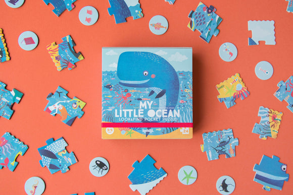 Puzzle « Mon petit océan » - Vanille Coton