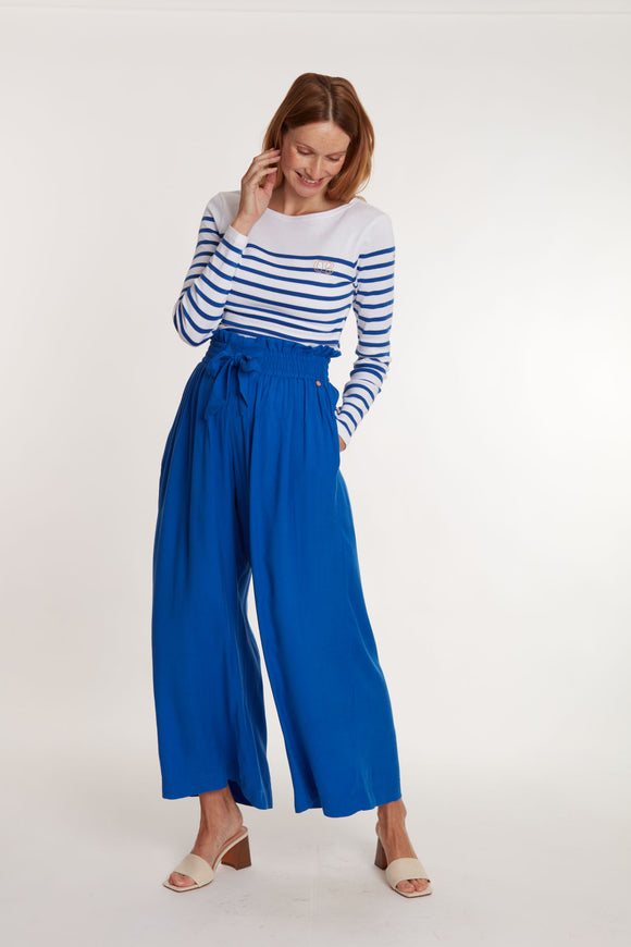 Pantalon de maternité Sahel - Vanille Coton