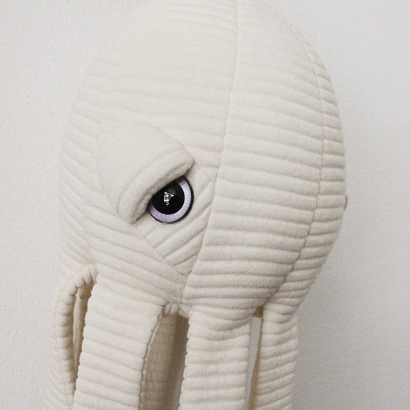 Mini Peluche monsieur poulpe - Vanille Coton