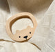 Anneau de Dentition ours - Vanille Coton