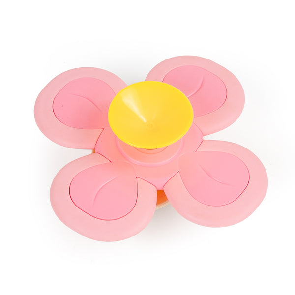 Baby spinner à ventouse lapin - Vanille Coton