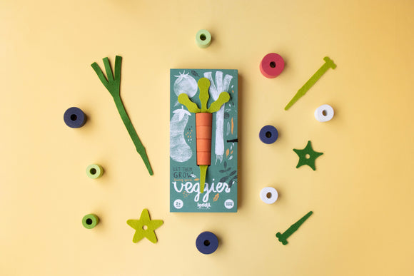 Jeu de manipulation "Veggies" - Vanille Coton