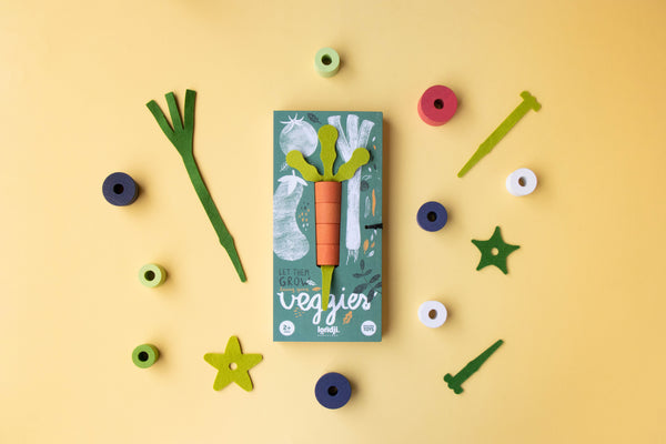 Jeu de manipulation "Veggies" - Vanille Coton