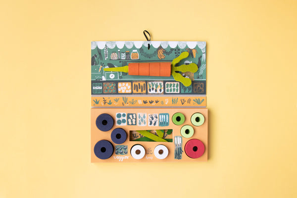 Jeu de manipulation "Veggies" - Vanille Coton