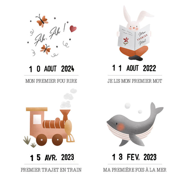 Affiche « Mes premières fois » - Vanille Coton