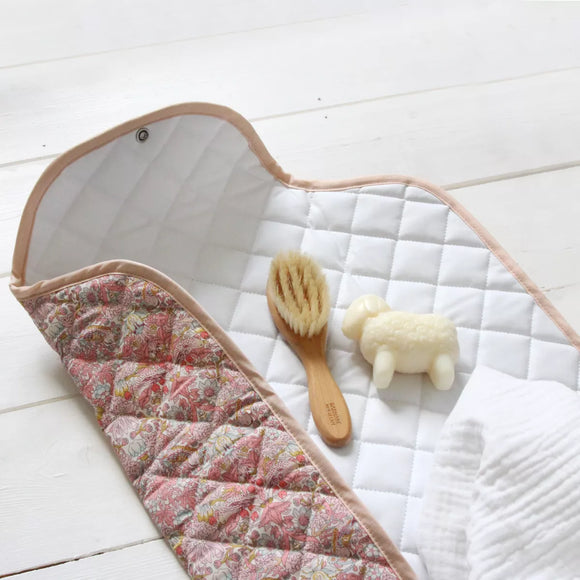 Matelas à langer de voyage Alba - Vanille Coton