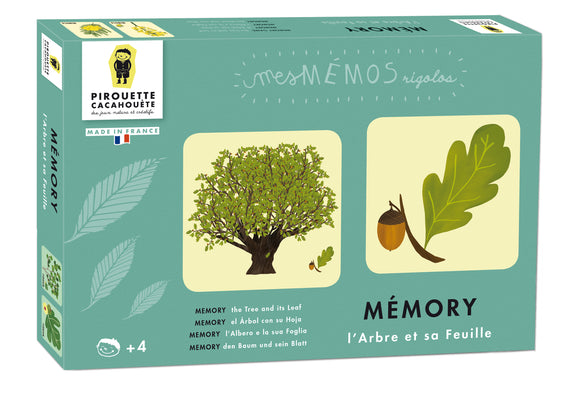 Mémory "Mémo Arbres" - Vanille Coton