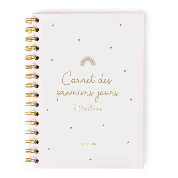 Carnet des premiers jours - Vanille Coton