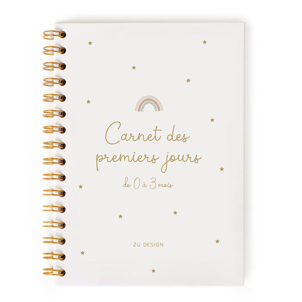 Carnet des premiers jours - Vanille Coton