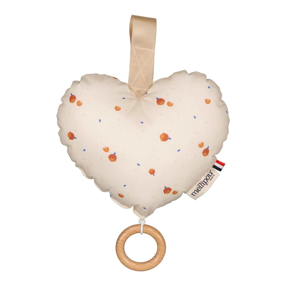 MINI Boite à musique Coeur NOISETTE - Vanille Coton