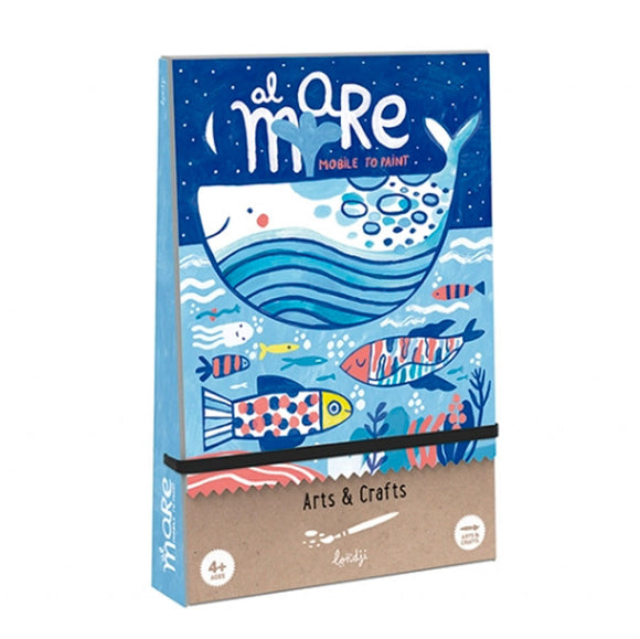 Kit peinture aquarelle « A la mer » - Vanille Coton