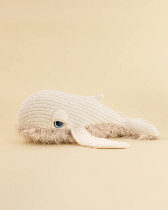 Mini Peluche monsieur baleine - Vanille Coton