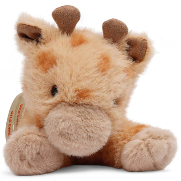 Peluche lestée girafe - Vanille Coton