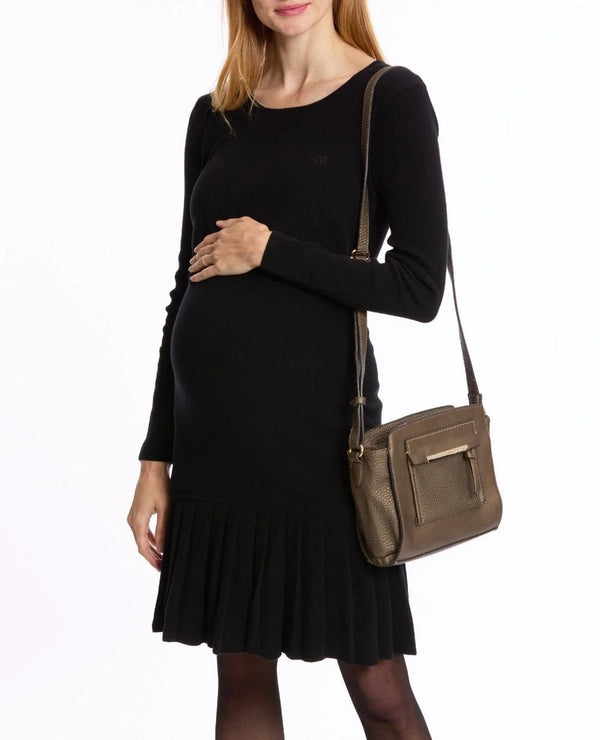 Robe de grossesse et d'allaitement Manhattan - Vanille Coton