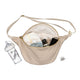 Sac banane à langer WHITNEY - Vanille Coton