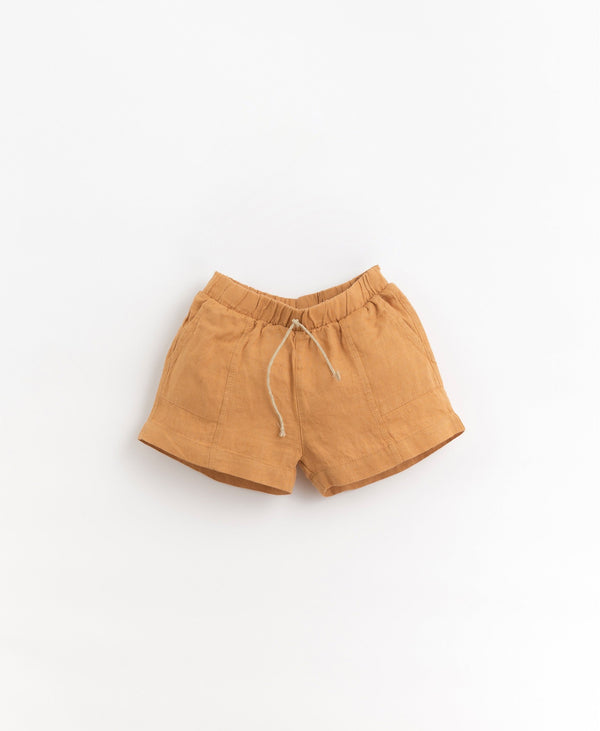 Short en lin petit garçon - Vanille Coton