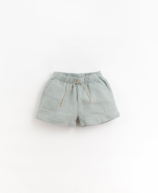 Short en lin petit garçon - Vanille Coton