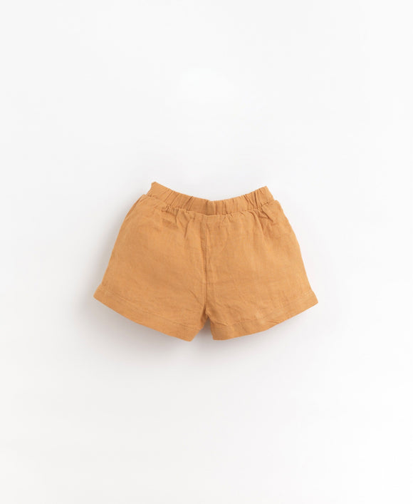 Short en lin petit garçon - Vanille Coton