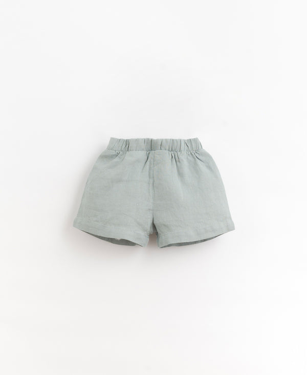 Short en lin petit garçon - Vanille Coton