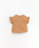 Tee-shirt manches courtes fille - Vanille Coton