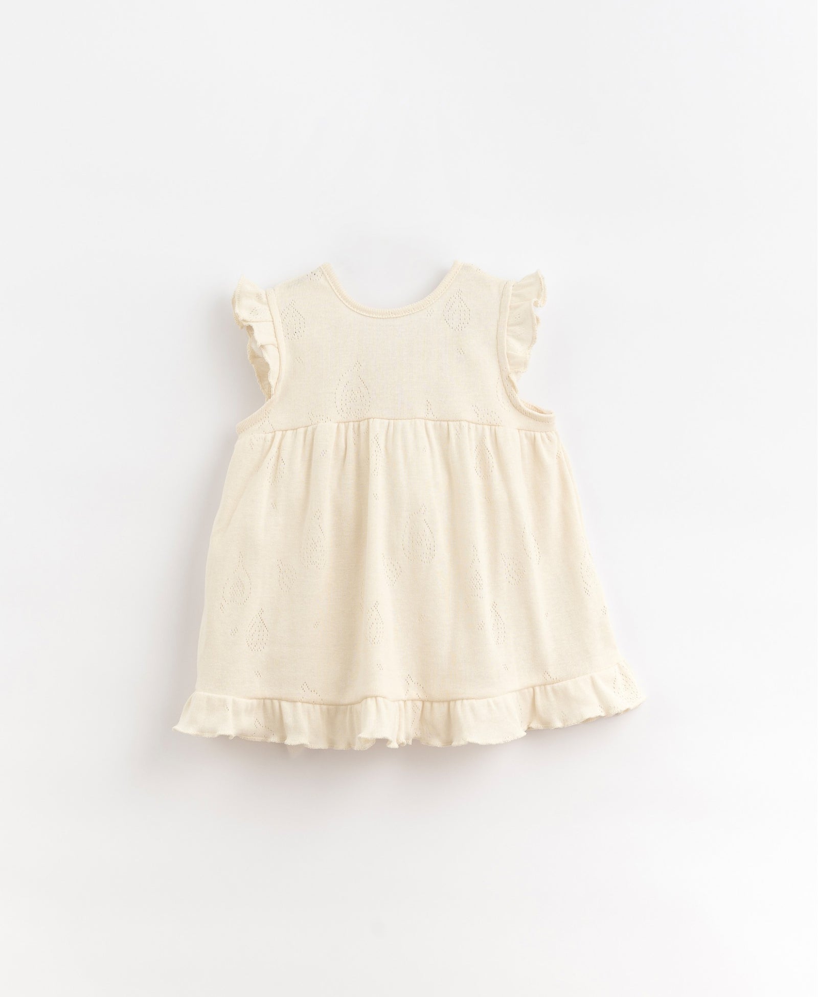 Robe ajourée - Vanille Coton