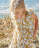 Robe imprimé sauge - Vanille Coton