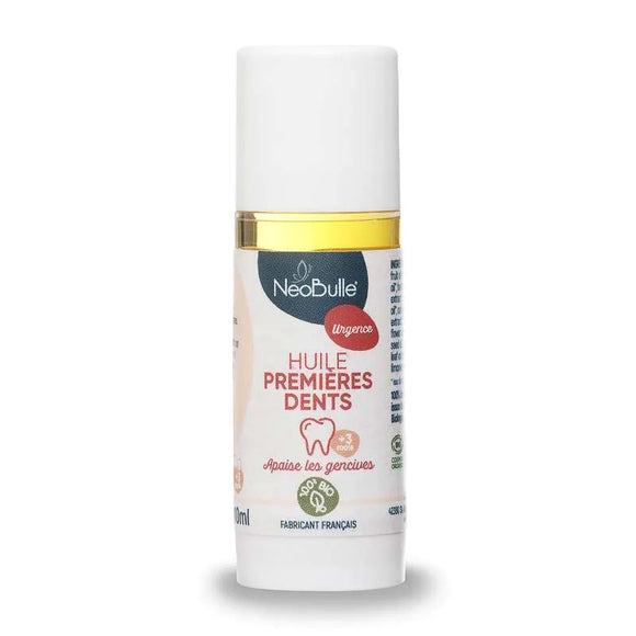 Huile premières dents - Vanille Coton
