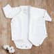 Body préma coton  Interlock crème BIO - Vanille Coton