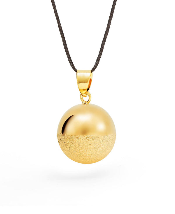 Bola de grossesse Sphère Or - Vanille Coton