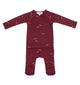 Pyjama érable grenat - Vanille Coton