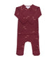 Pyjama érable grenat - Vanille Coton