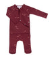 Pyjama érable grenat - Vanille Coton