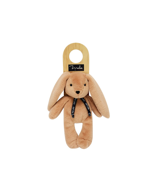 Doudou lapin dorlotin « pantin » - Vanille Coton