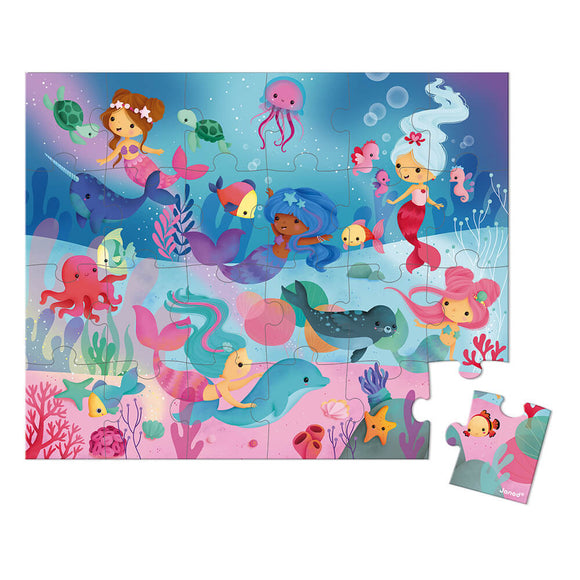 Puzzle enfant Sirènes - Vanille Coton